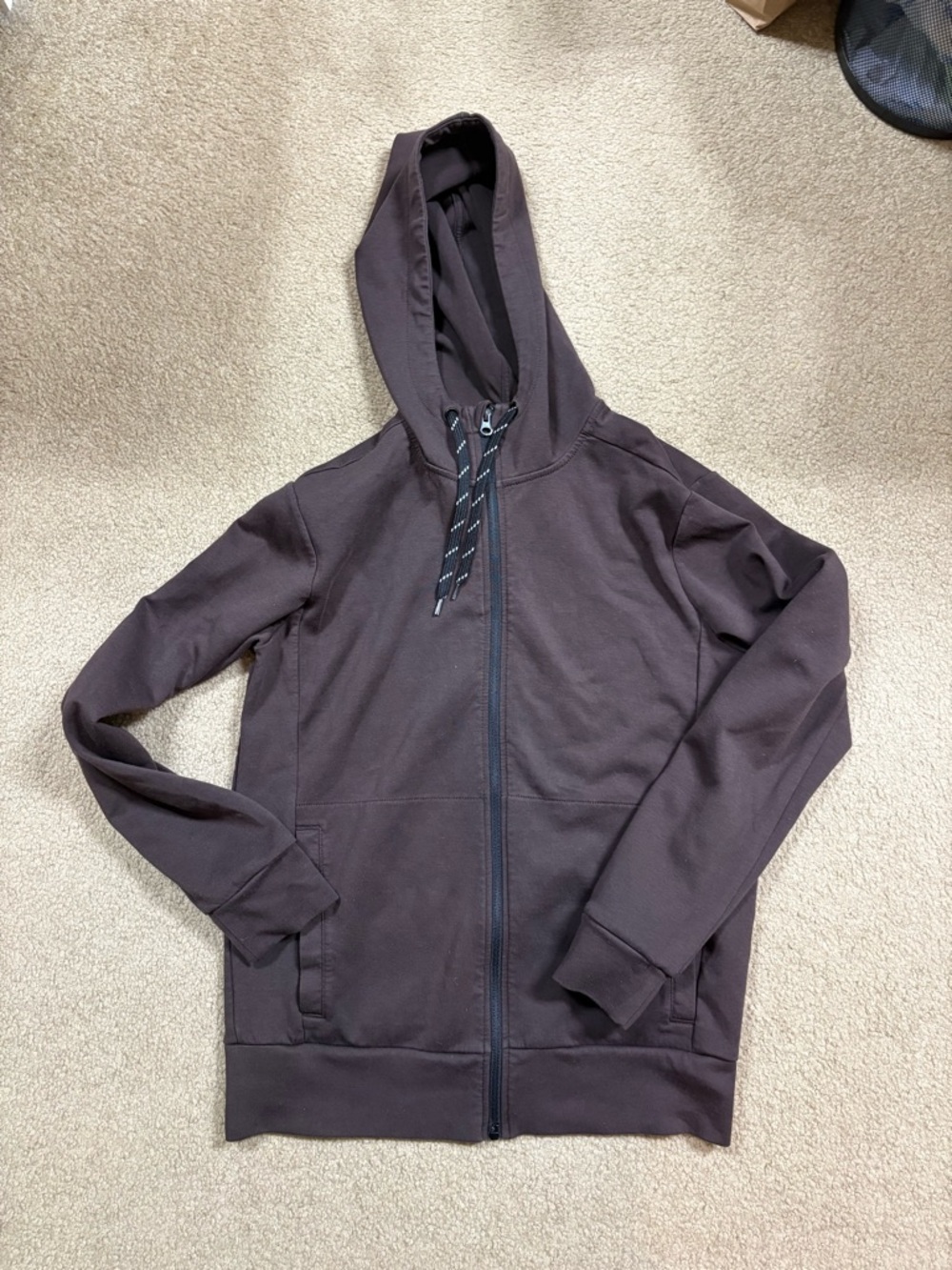 GAP Brown GapFit Performance zip up hoodie